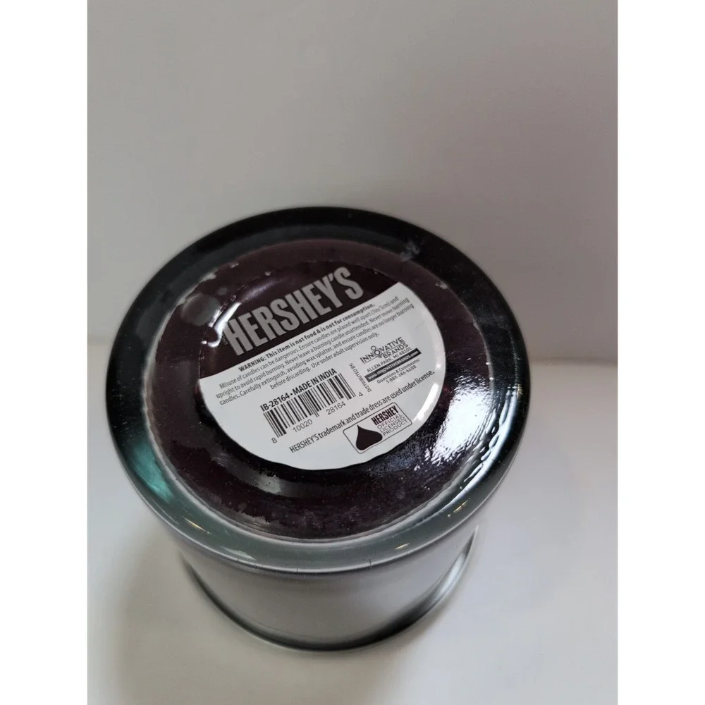 Hershey's Scented Candle Jar Triple Wick 14oz Smell Like Chocolate